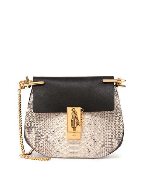 chloe drew bag large|chloe drew python bag.